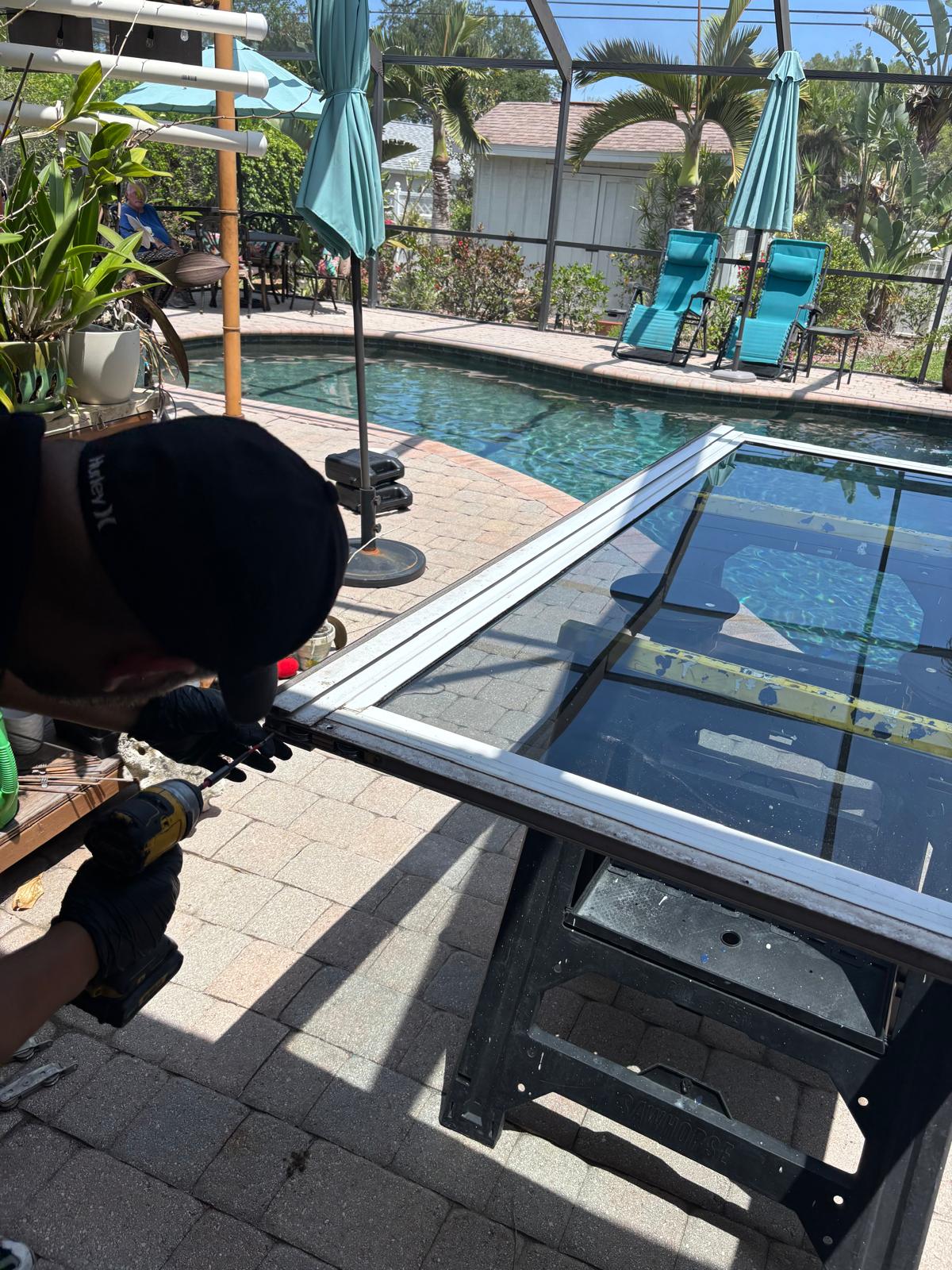 sliding door roller replacement stuart service